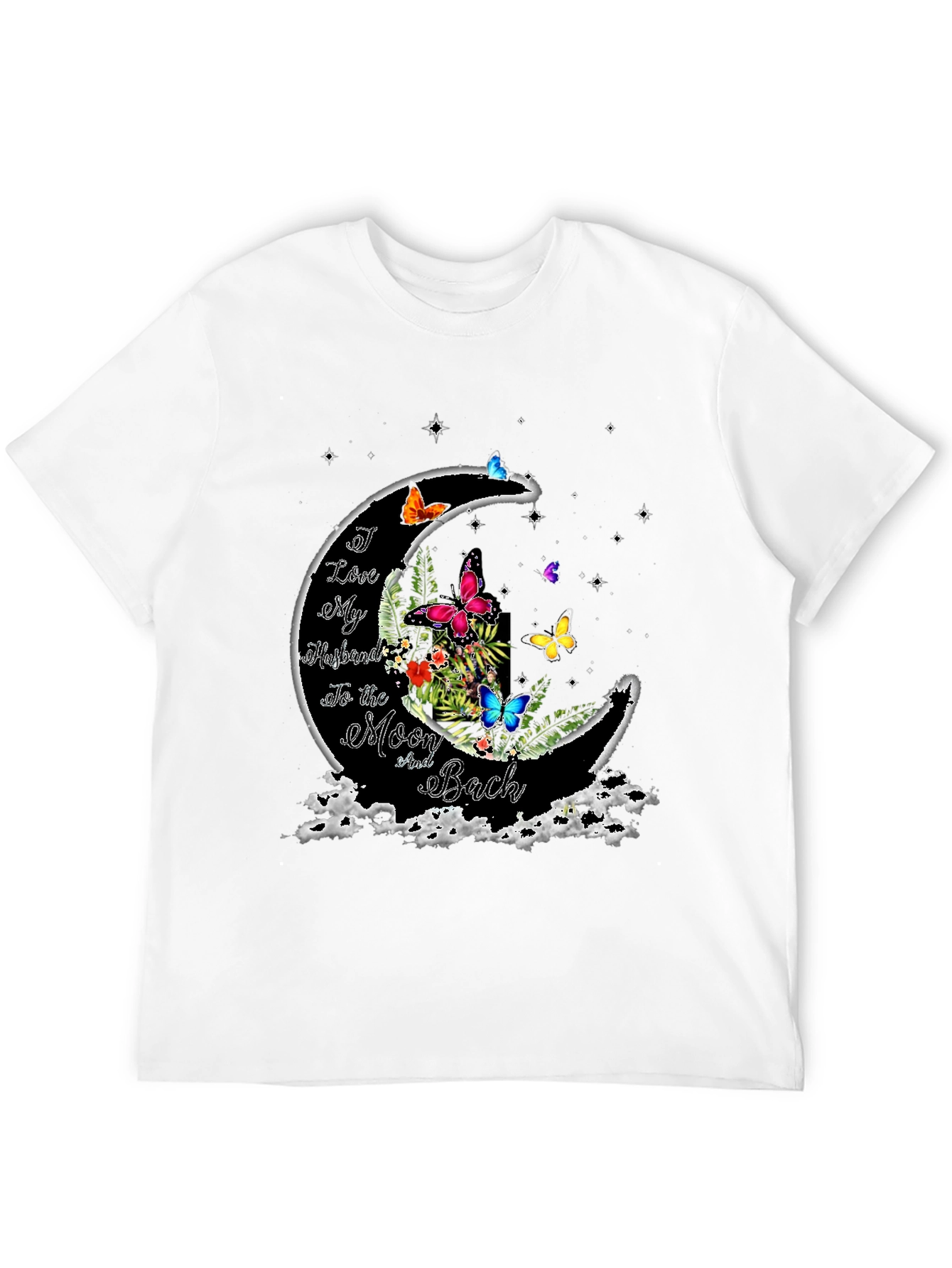 Husband Love Moon T-Shirt