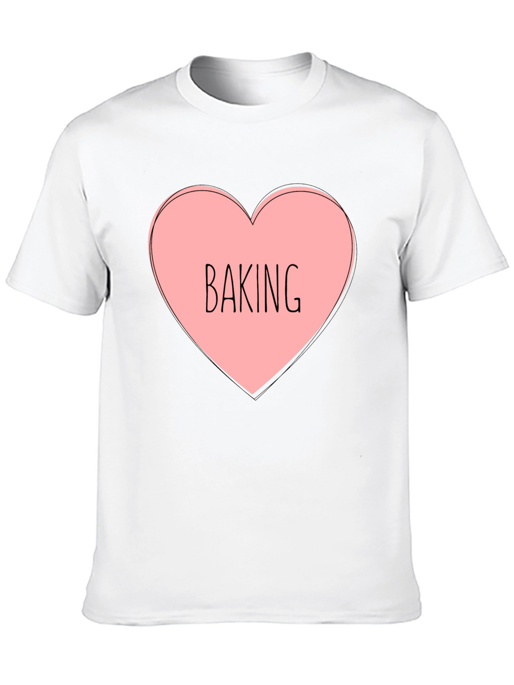 Baking Heart T-Shirt - Foodie Fashion