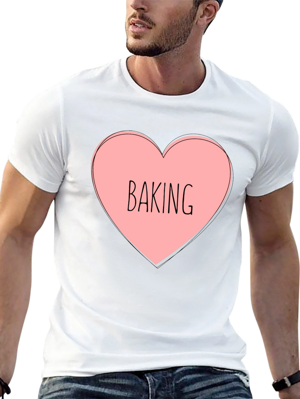 Baking Heart T-Shirt - Foodie Fashion