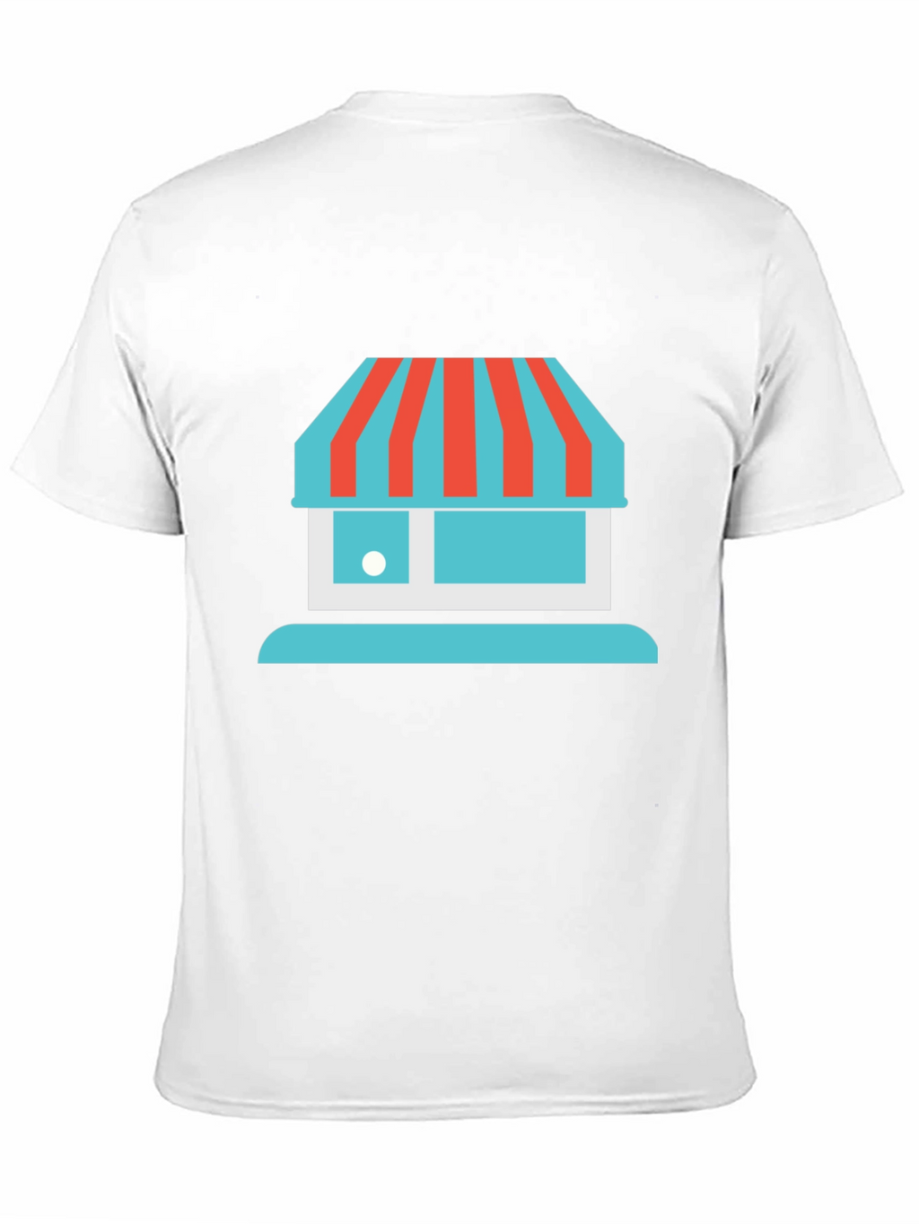 Storefront Graphic Tee - Casual Black T-Shirt