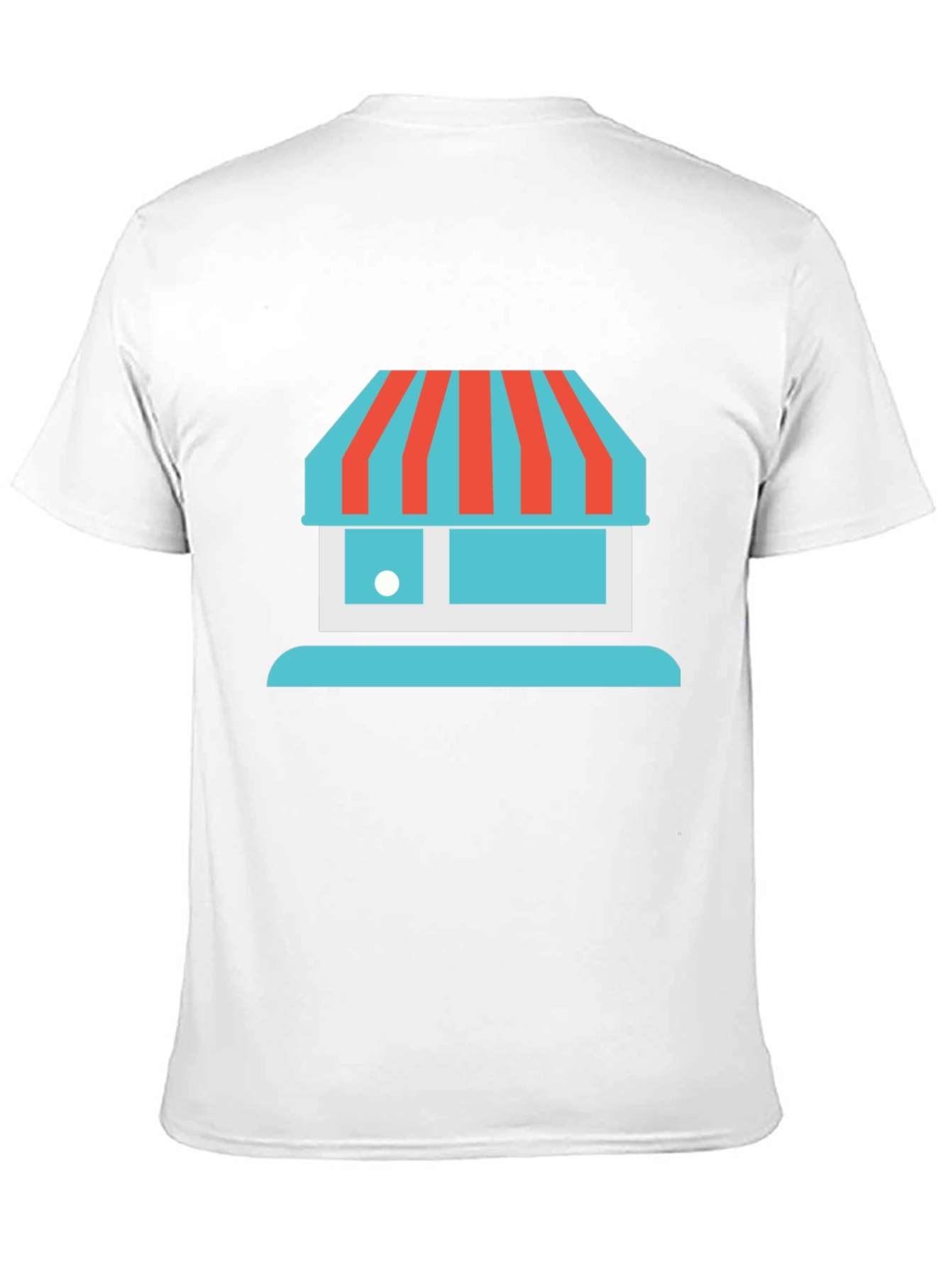 Storefront Graphic Tee - Casual Black T-Shirt
