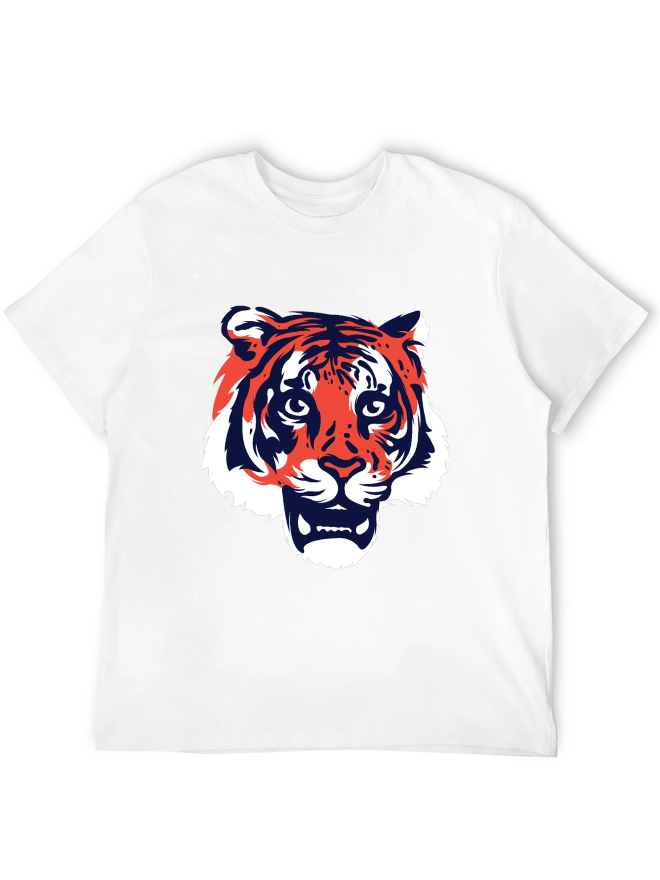 Tiger Graphic T-Shirt - Bold Animal Print