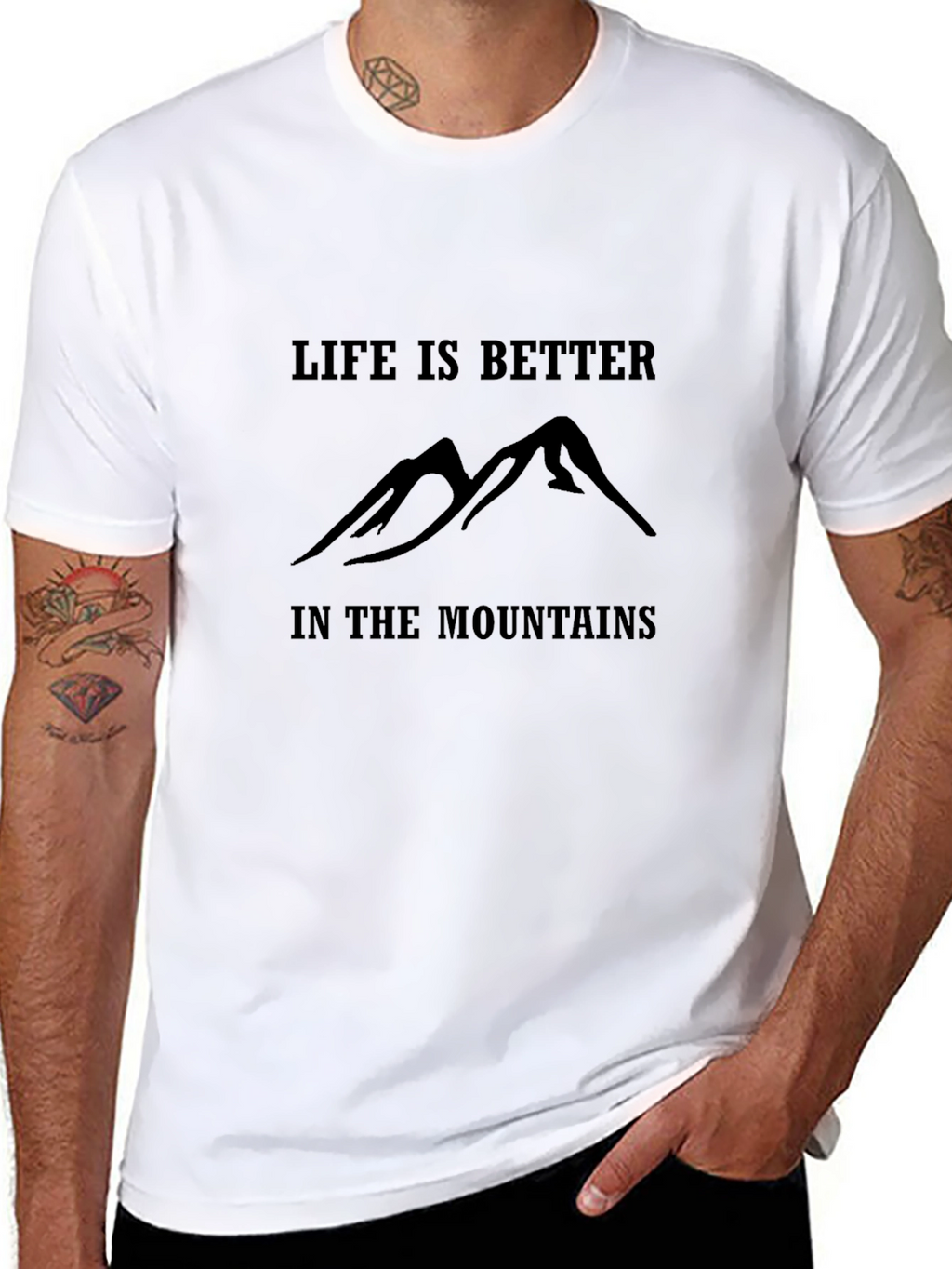 Life is Better in the Mountains Graphic Tee