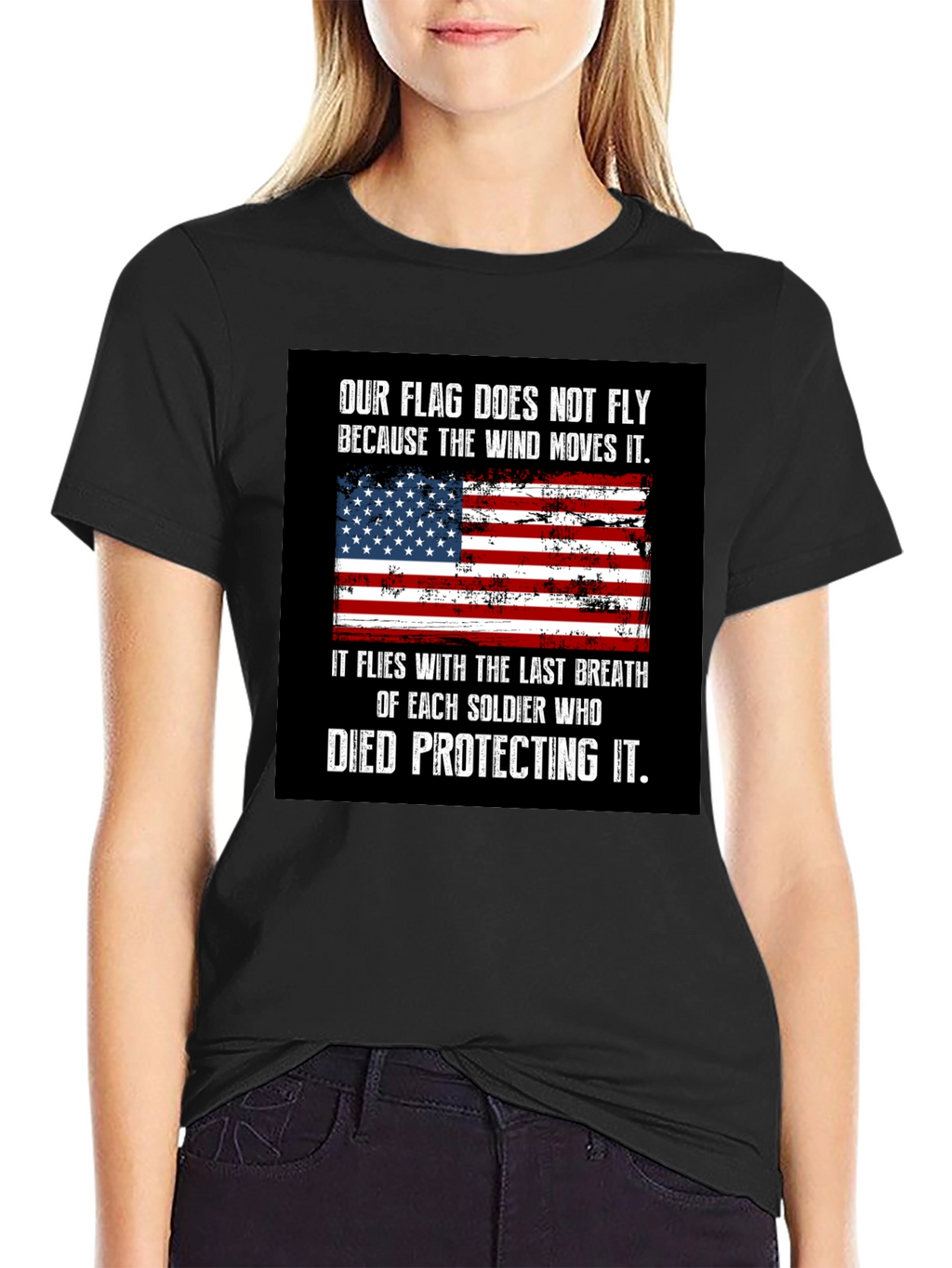Patriotic American Flag T-Shirt