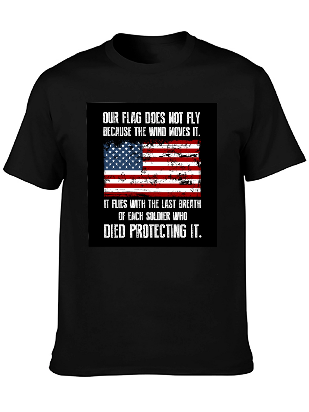 Patriotic American Flag T-Shirt
