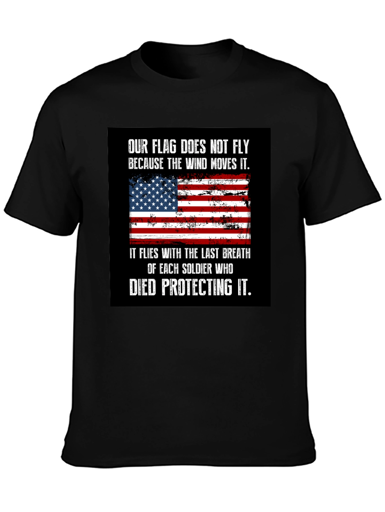Patriotic American Flag T-Shirt