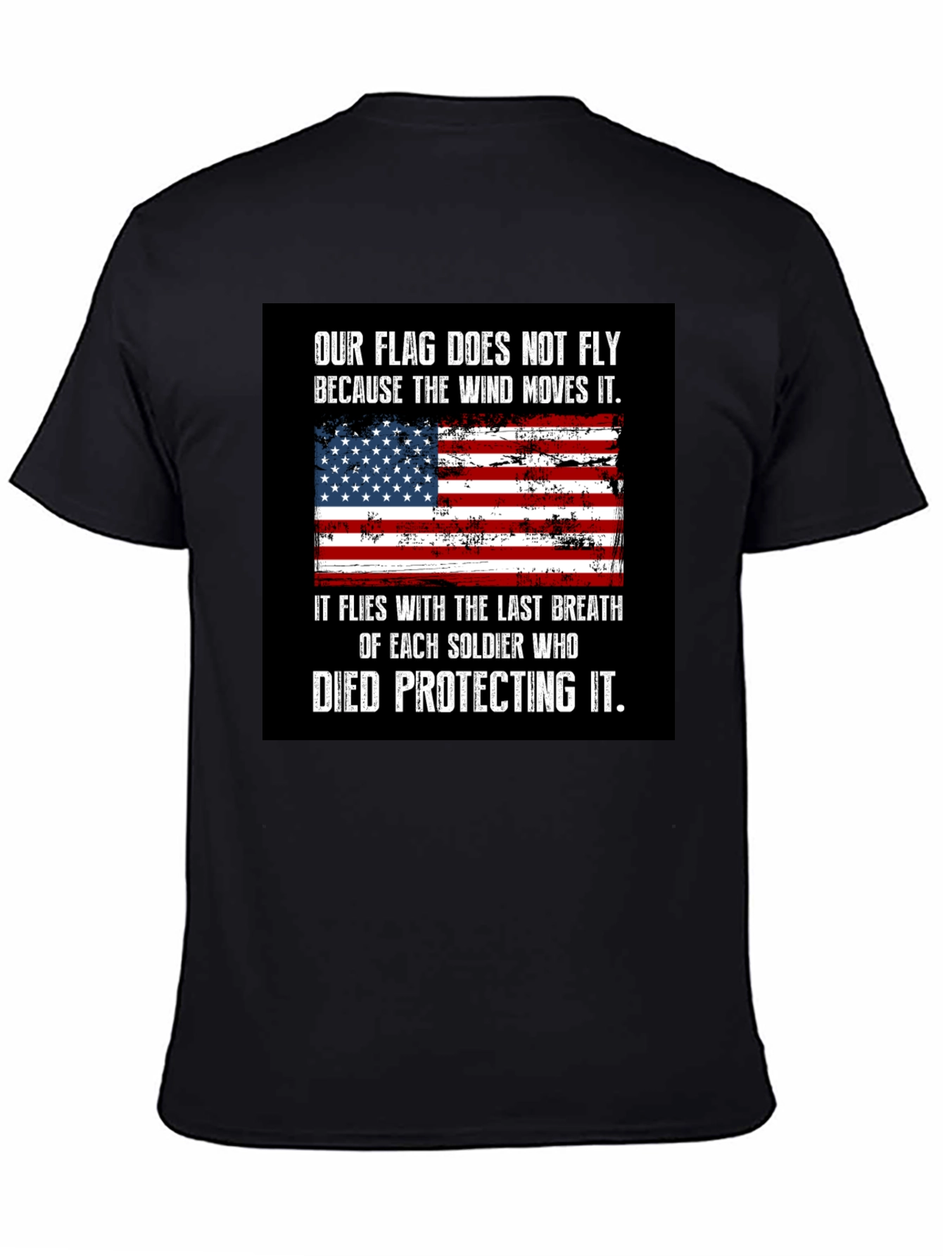 Patriotic American Flag T-Shirt