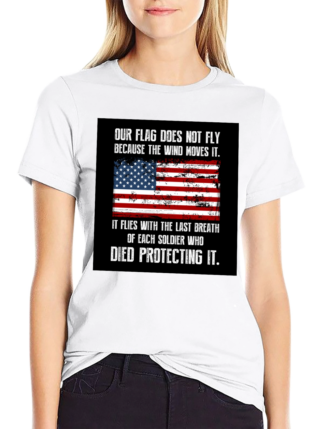 Patriotic American Flag T-Shirt