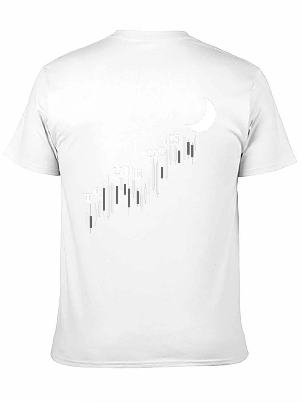 To The Moon Black Tee
