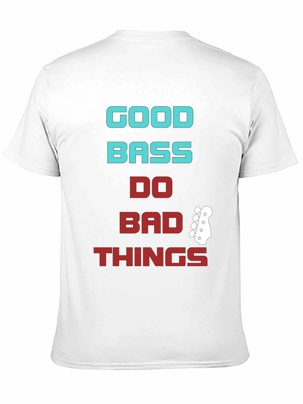 Good Bass Do Bad Things Graphic Tee - Black