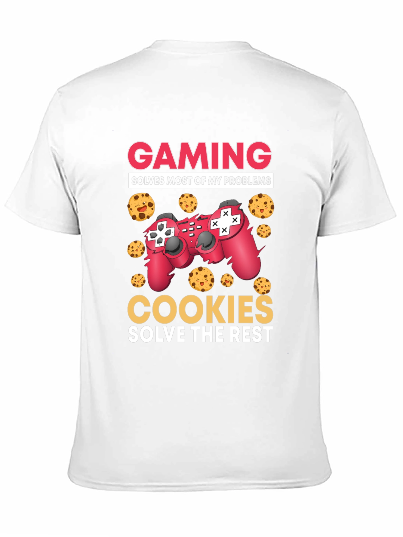Gaming and Cookies Graphic T-Shirt