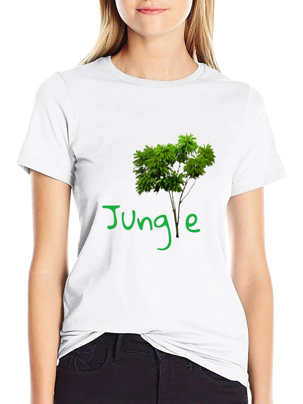 Jungle Graphic Black T-Shirt