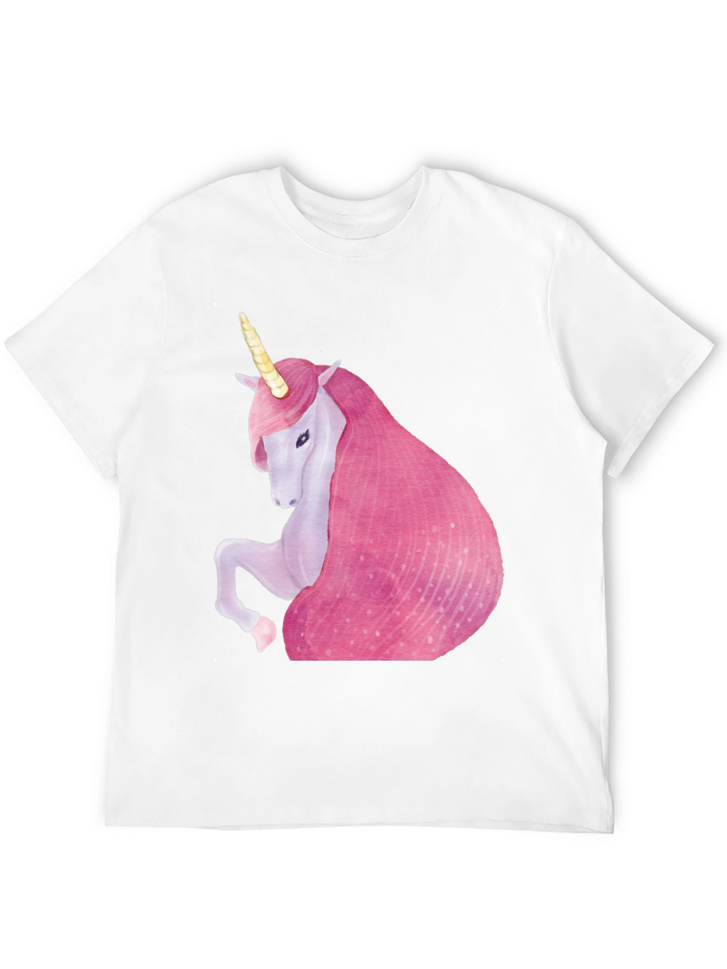 Unicorn Graphic Black T-Shirt