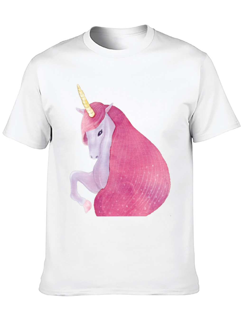 Unicorn Graphic Black T-Shirt