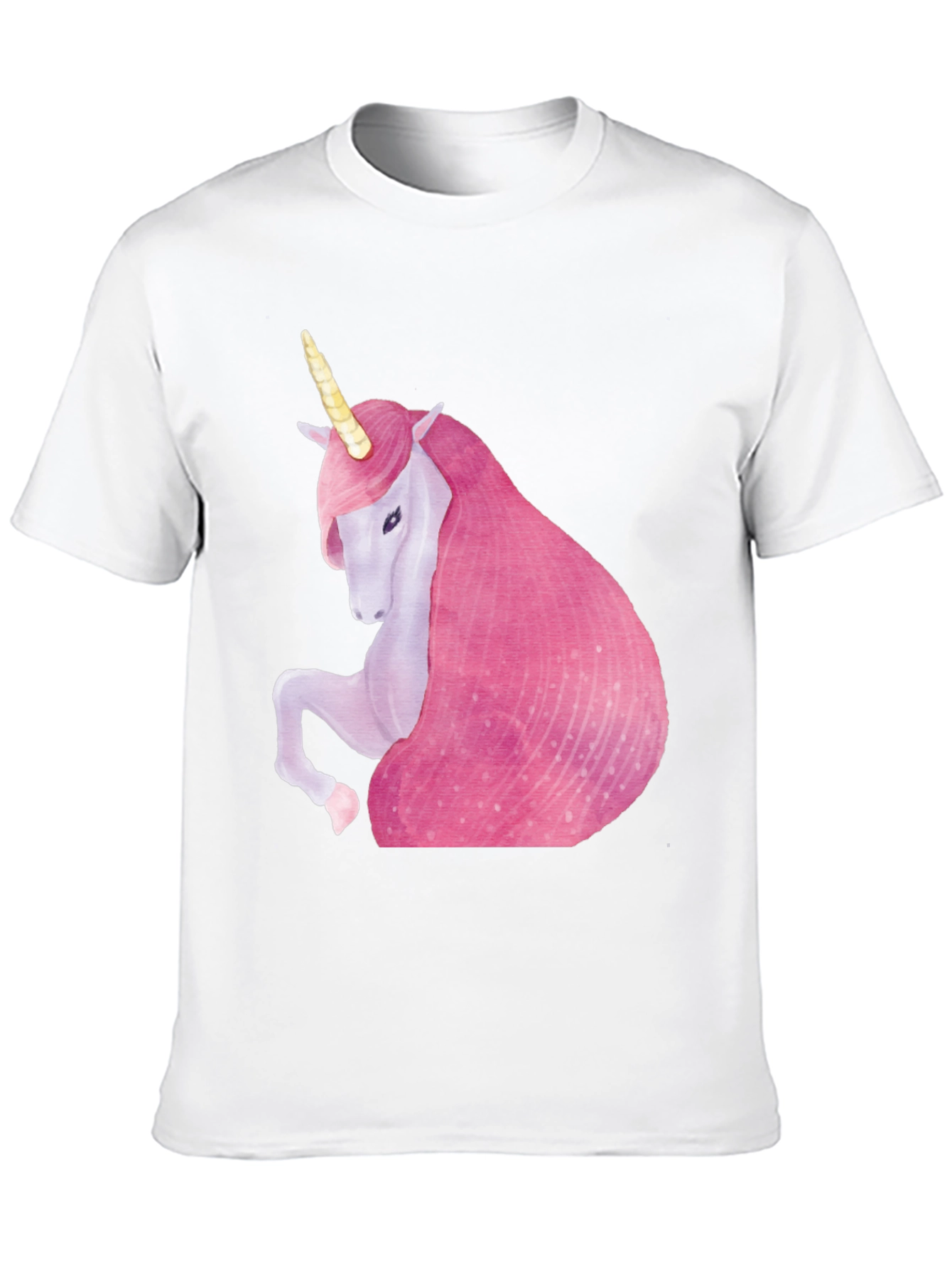 Unicorn Graphic Black T-Shirt