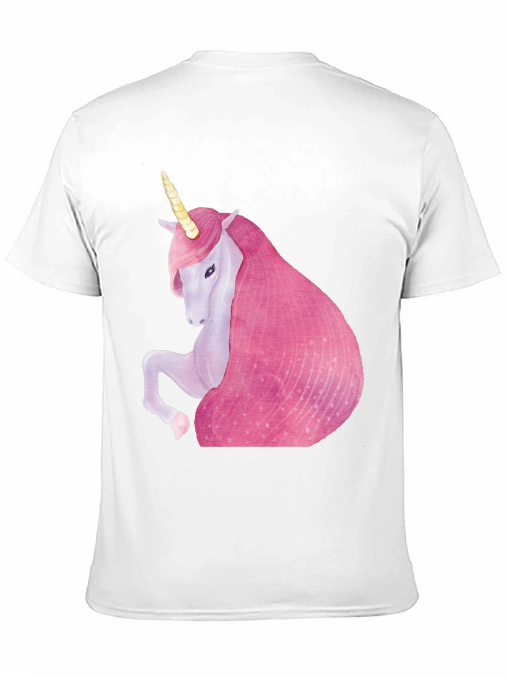 Unicorn Graphic Black T-Shirt