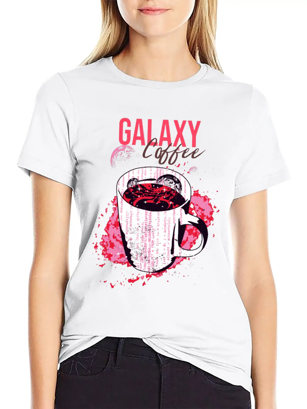 Galaxy Coffee Unisex Casual T-Shirt – Clean Design For Daily Comfort