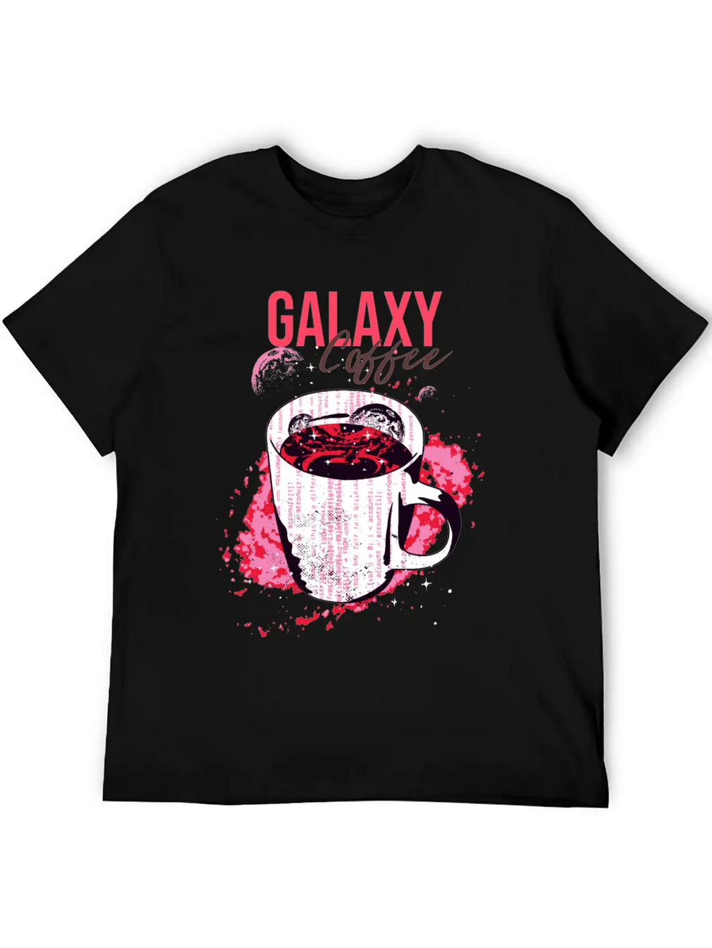 Galaxy Coffee Unisex Casual T-Shirt – Clean Design For Daily Comfort