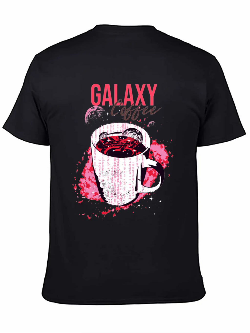 Galaxy Coffee Unisex Casual T-Shirt – Clean Design For Daily Comfort