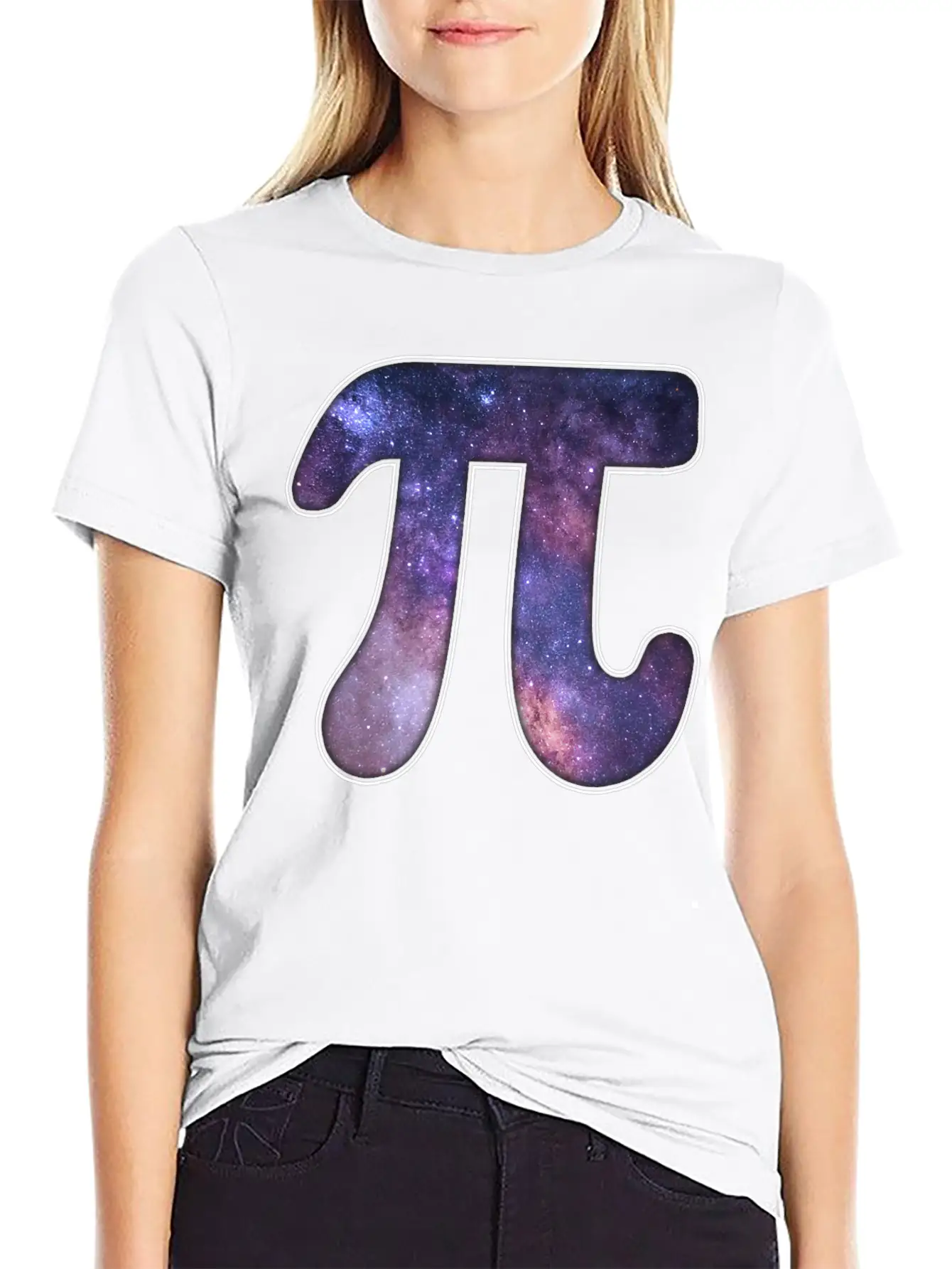 Galaxy Pi Math Science Astronomy Geek 3 14 Pi Day Breathable Soft Cotton T-Shirt – Timeless Casual Look