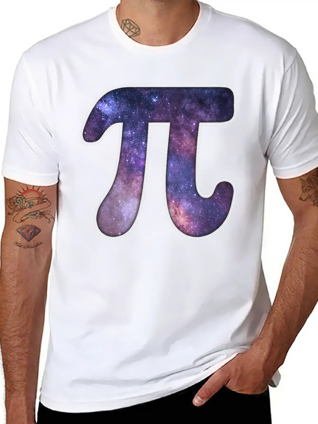 Galaxy Pi Math Science Astronomy Geek 3 14 Pi Day Breathable Soft Cotton T-Shirt – Timeless Casual Look
