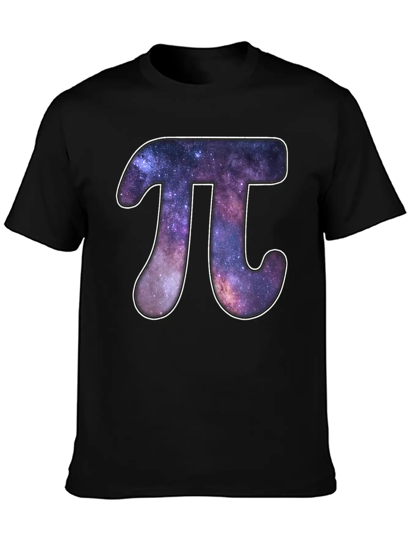 Galaxy Pi Math Science Astronomy Geek 3 14 Pi Day Breathable Soft Cotton T-Shirt – Timeless Casual Look
