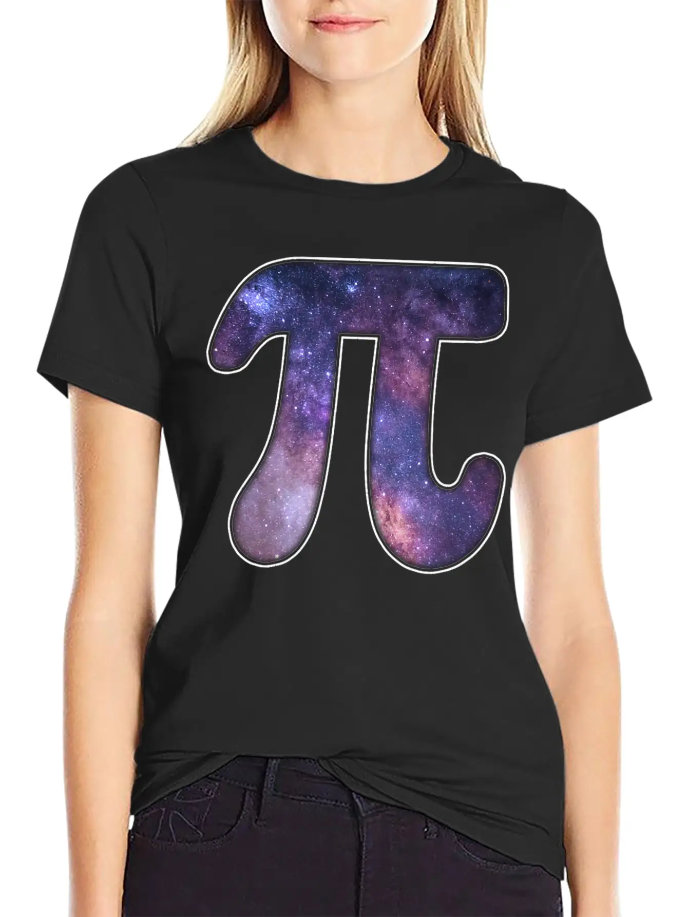 Galaxy Pi Math Science Astronomy Geek 3 14 Pi Day Breathable Soft Cotton T-Shirt – Timeless Casual Look