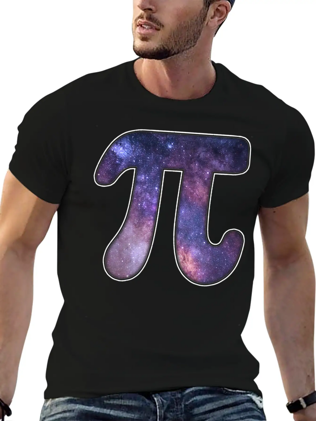 Galaxy Pi Math Science Astronomy Geek 3 14 Pi Day Breathable Soft Cotton T-Shirt – Timeless Casual Look