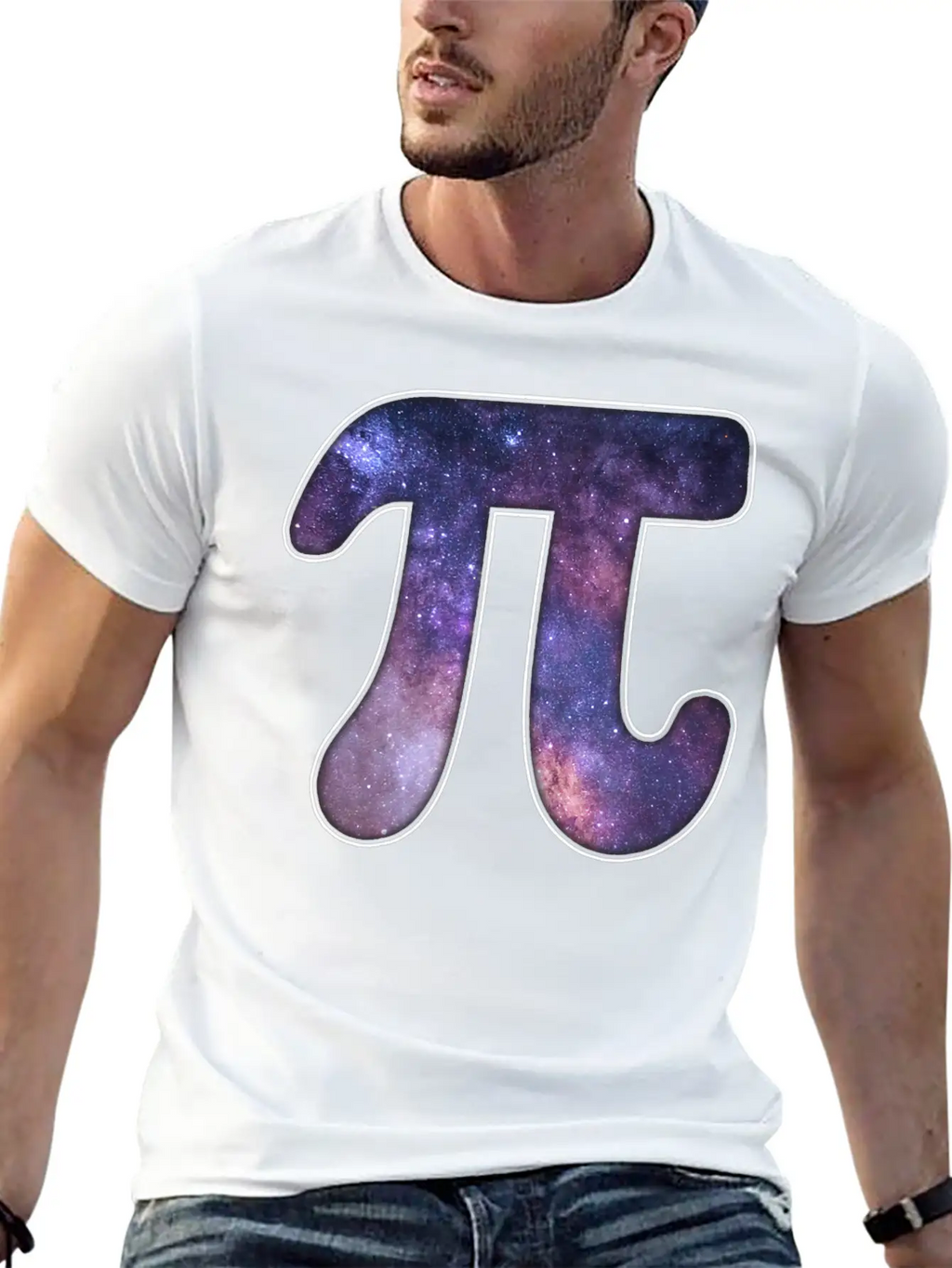 Galaxy Pi Math Science Astronomy Geek 3 14 Pi Day Breathable Soft Cotton T-Shirt – Timeless Casual Look