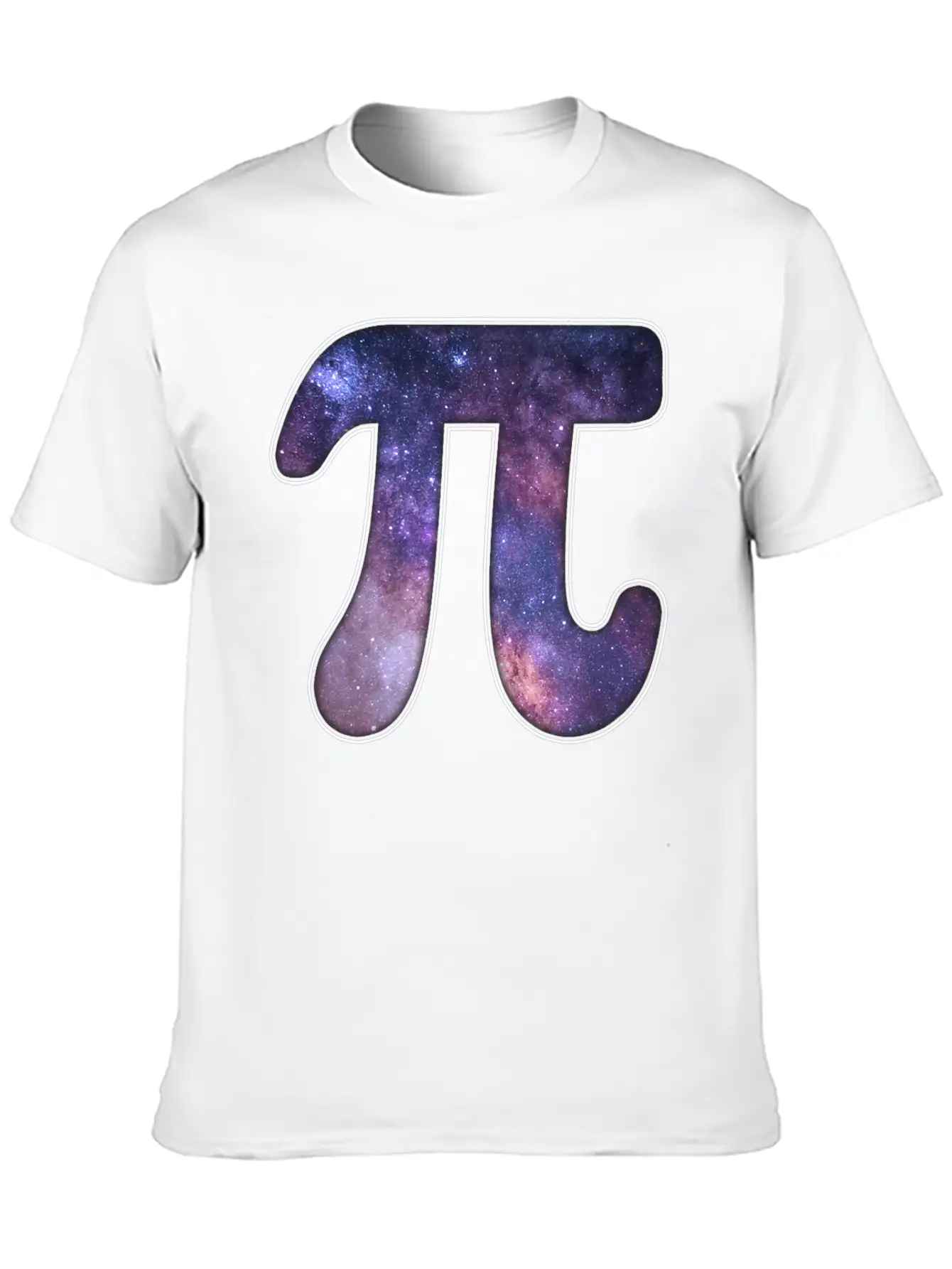Galaxy Pi Math Science Astronomy Geek 3 14 Pi Day Breathable Soft Cotton T-Shirt – Timeless Casual Look