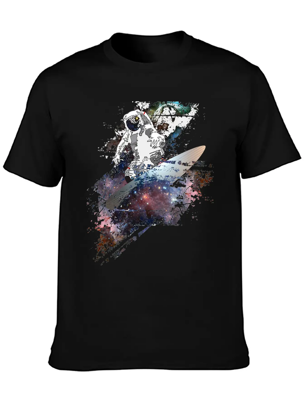 Galaxy Surf Unisex Casual T-Shirt – Clean Design For Daily Comfort