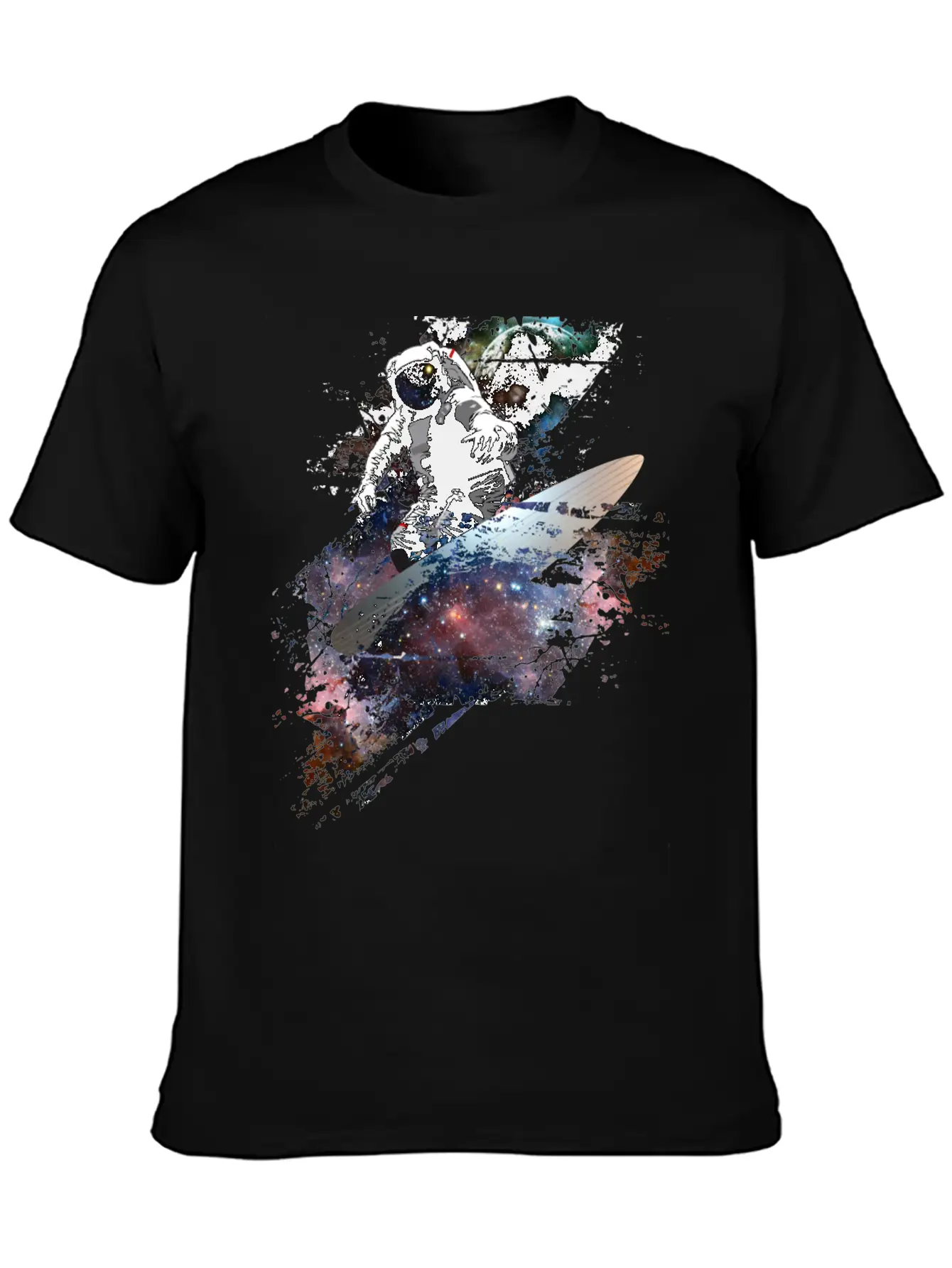 Galaxy Surf Unisex Casual T-Shirt – Clean Design For Daily Comfort