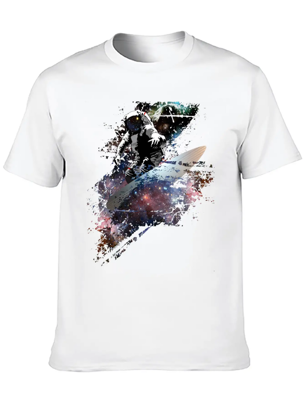 Galaxy Surf Unisex Casual T-Shirt – Clean Design For Daily Comfort