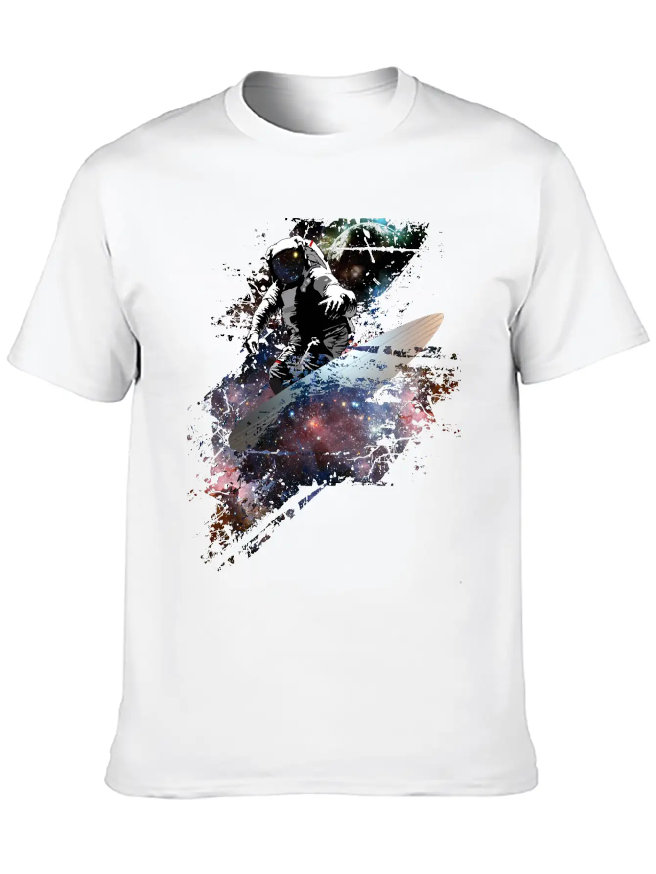 Galaxy Surf Unisex Casual T-Shirt – Clean Design For Daily Comfort