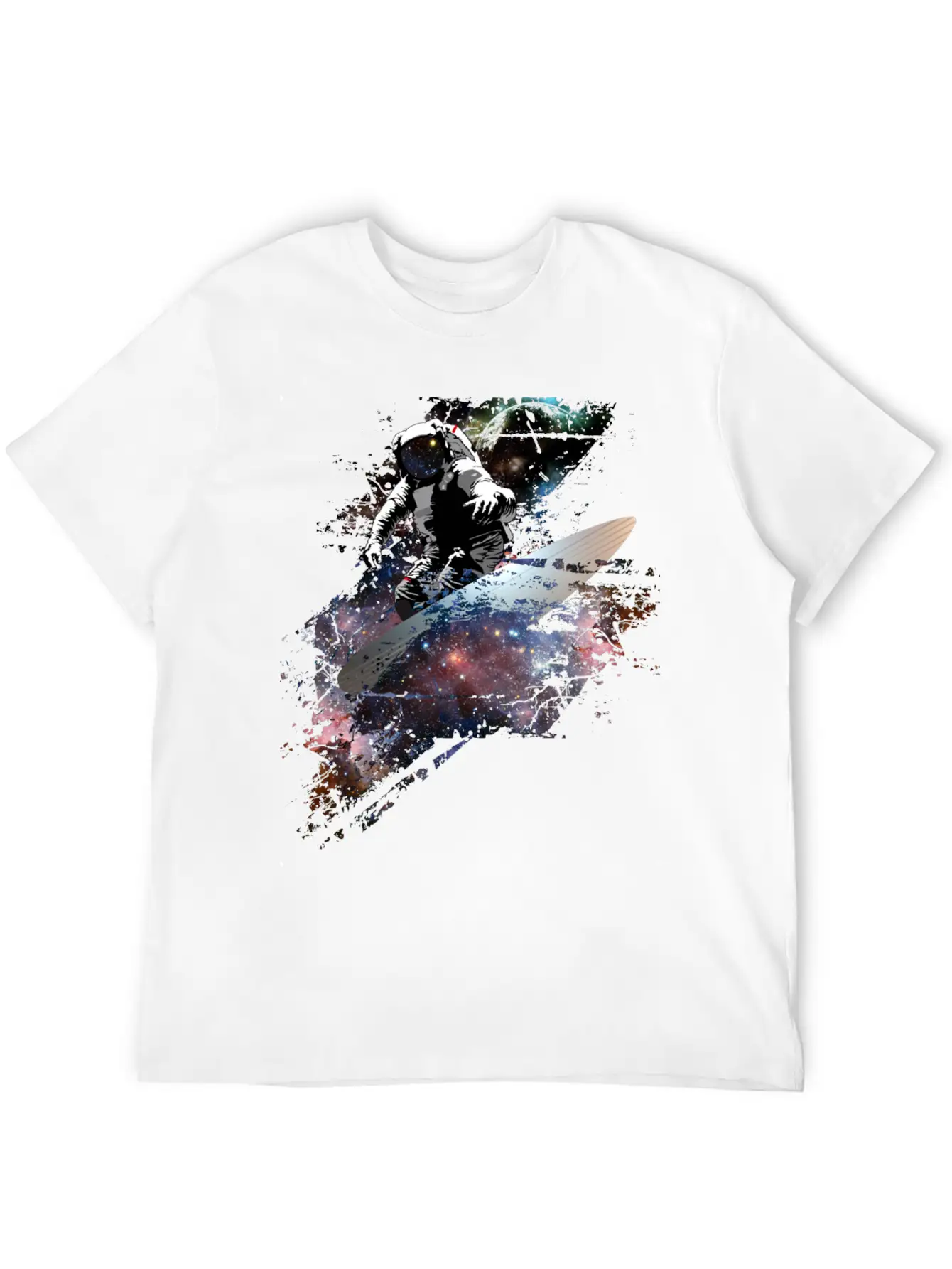 Galaxy Surf Unisex Casual T-Shirt – Clean Design For Daily Comfort