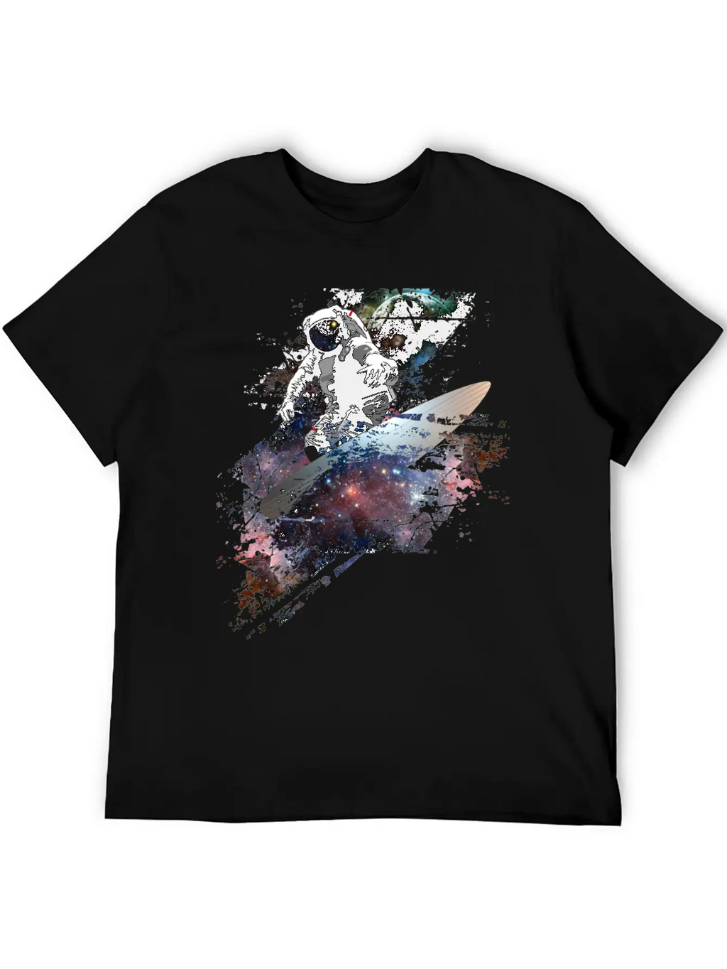 Galaxy Surf Unisex Casual T-Shirt – Clean Design For Daily Comfort