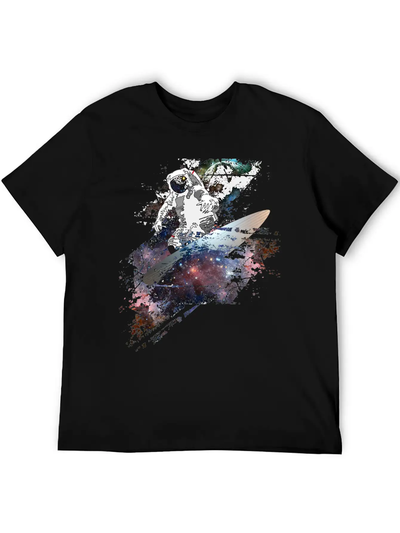 Galaxy Surf Unisex Casual T-Shirt – Clean Design For Daily Comfort
