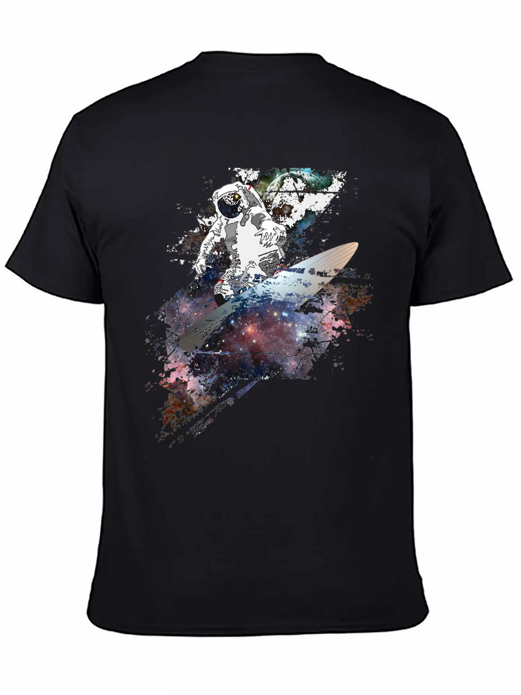 Galaxy Surf Unisex Casual T-Shirt – Clean Design For Daily Comfort