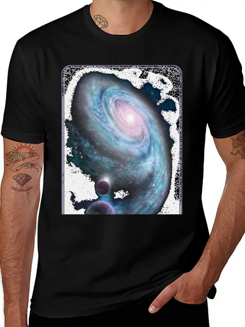 Galaxy T-shirt Unisex Casual T-Shirt – Clean Design For Daily Comfort