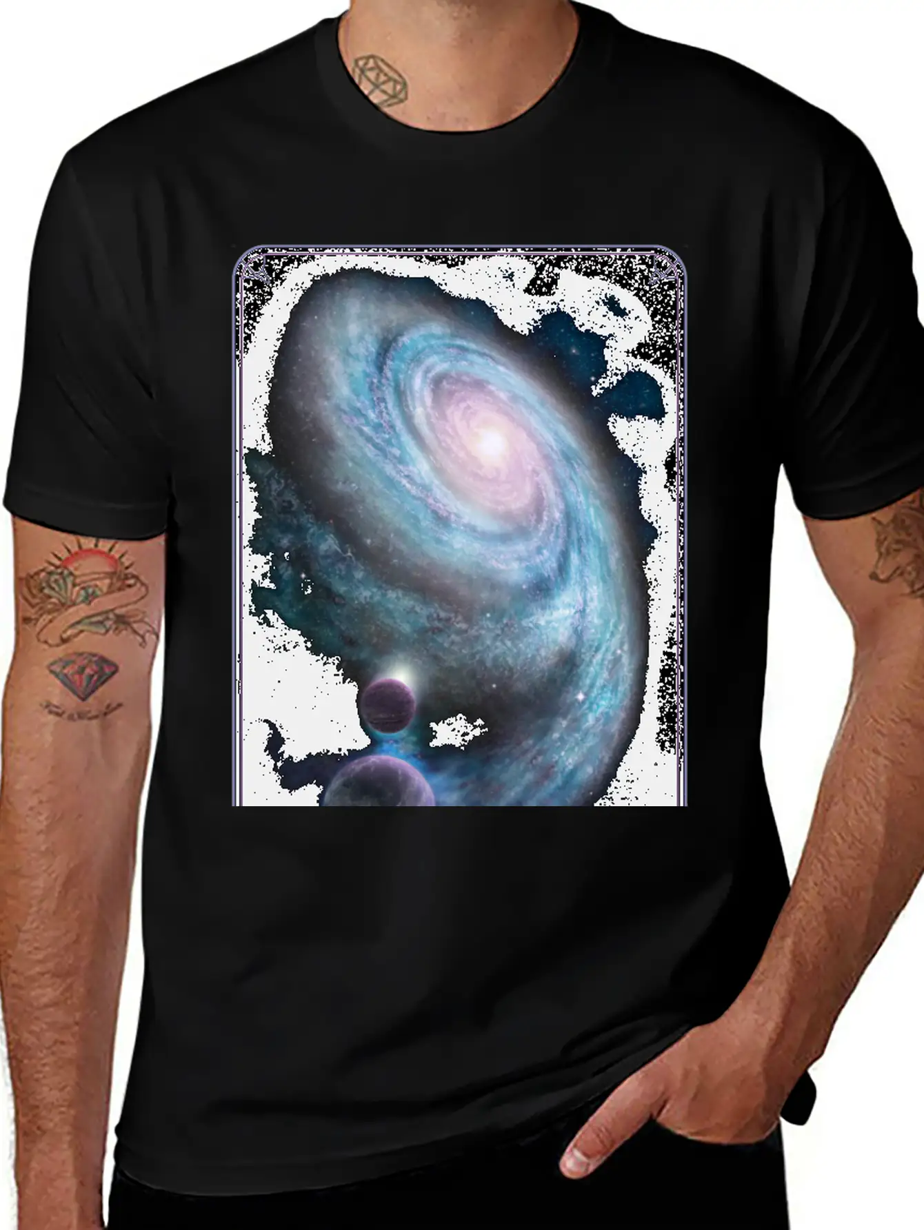 Galaxy T-shirt Unisex Casual T-Shirt – Clean Design For Daily Comfort