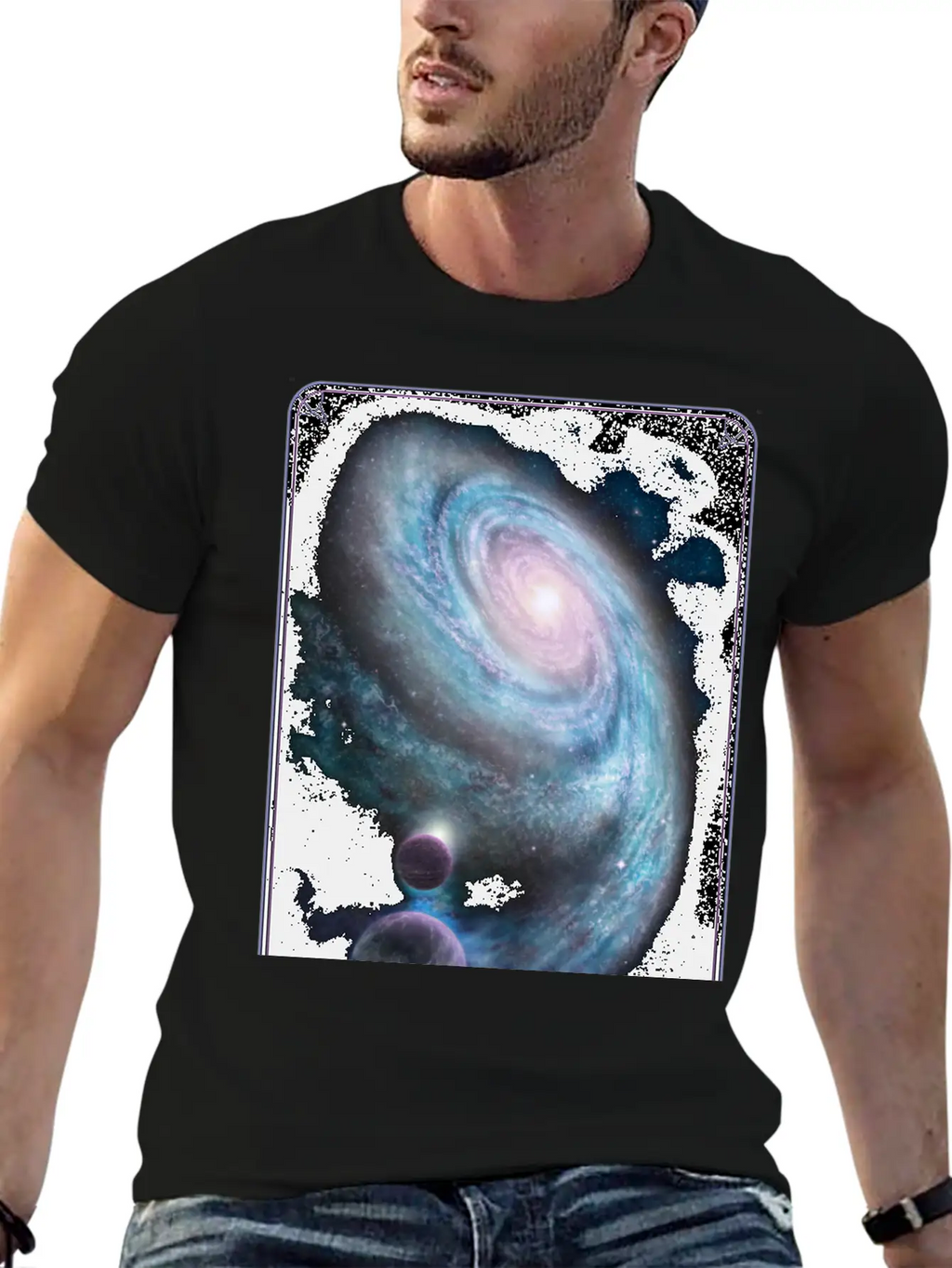 Galaxy T-shirt Unisex Casual T-Shirt – Clean Design For Daily Comfort