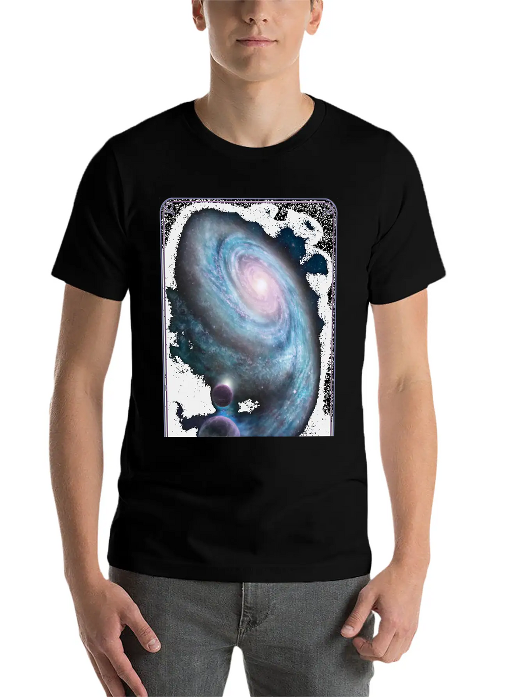 Galaxy T-shirt Unisex Casual T-Shirt – Clean Design For Daily Comfort