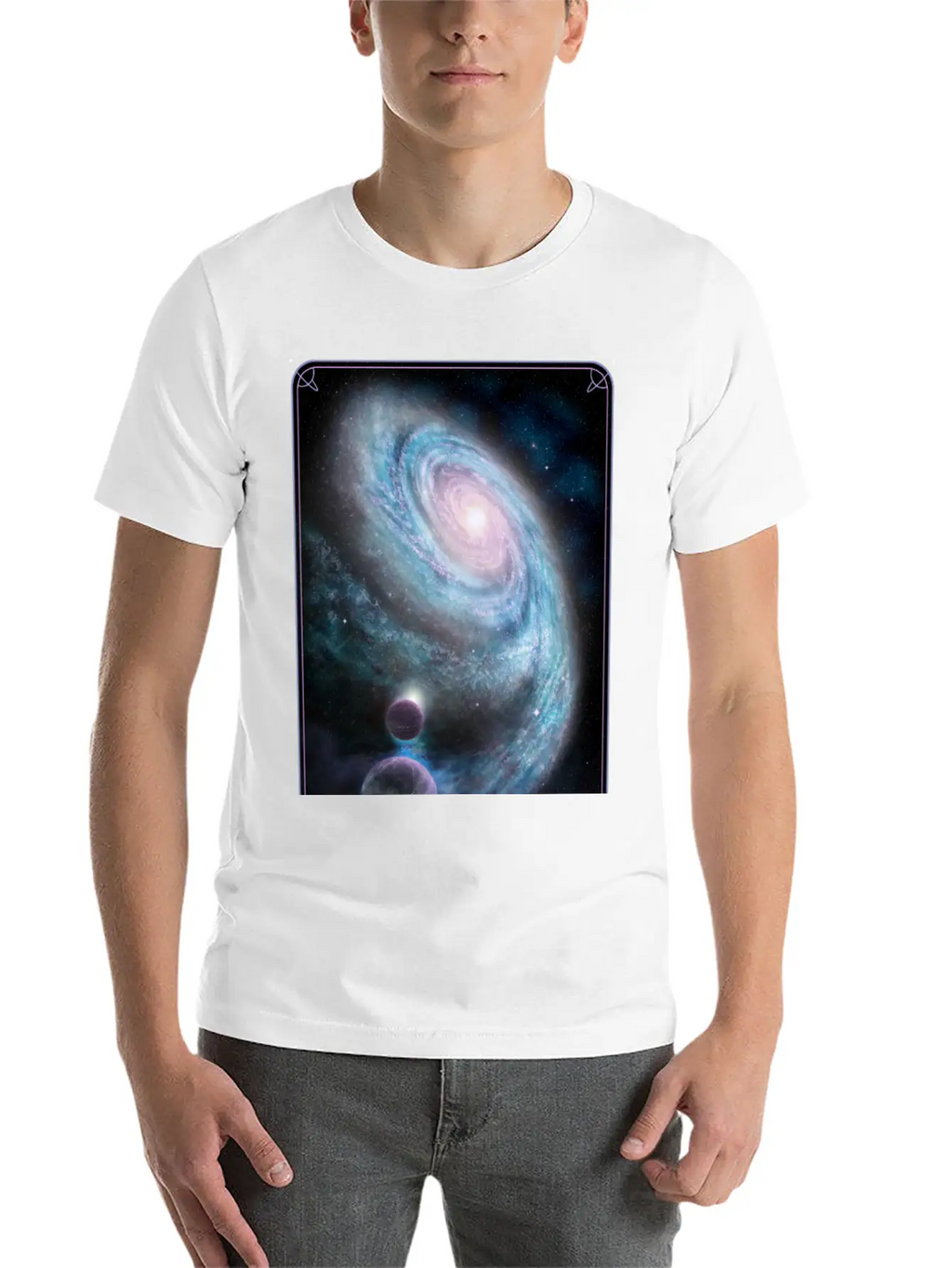 Galaxy T-shirt Unisex Casual T-Shirt – Clean Design For Daily Comfort