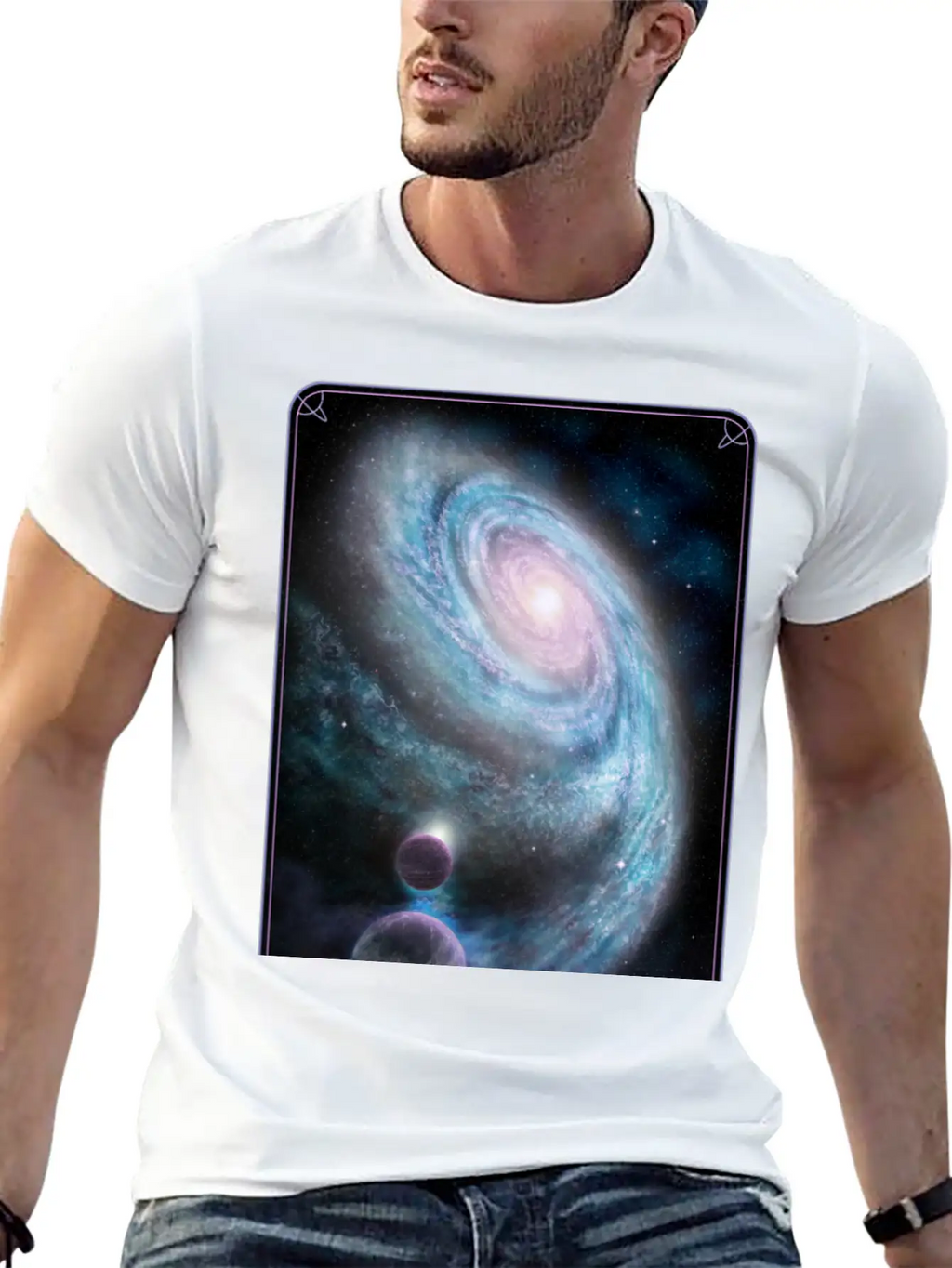 Galaxy T-shirt Unisex Casual T-Shirt – Clean Design For Daily Comfort