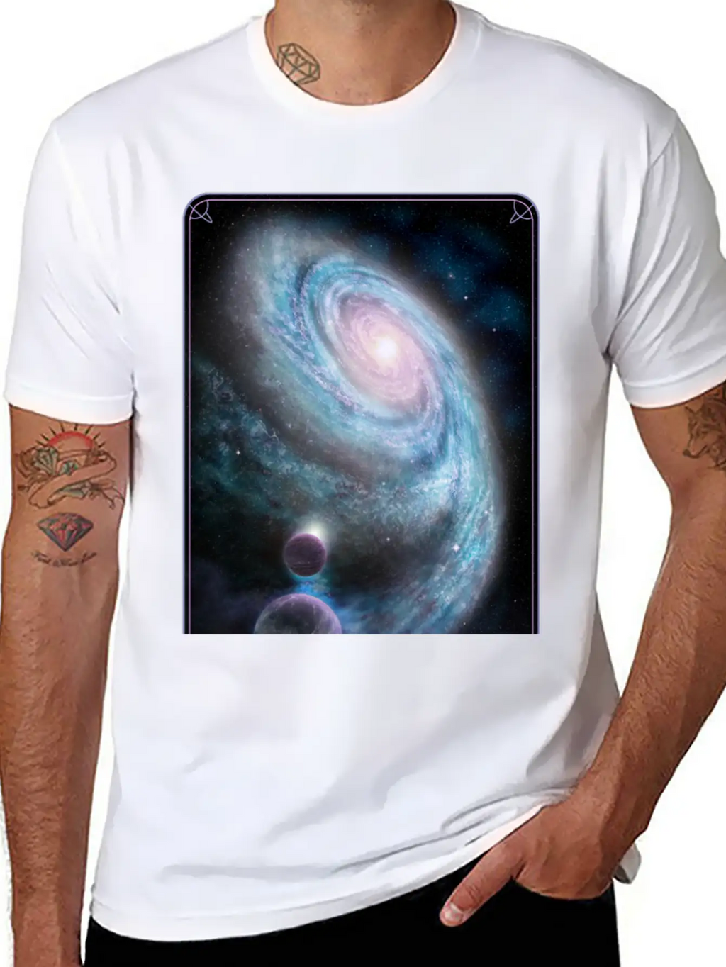 Galaxy T-shirt Unisex Casual T-Shirt – Clean Design For Daily Comfort
