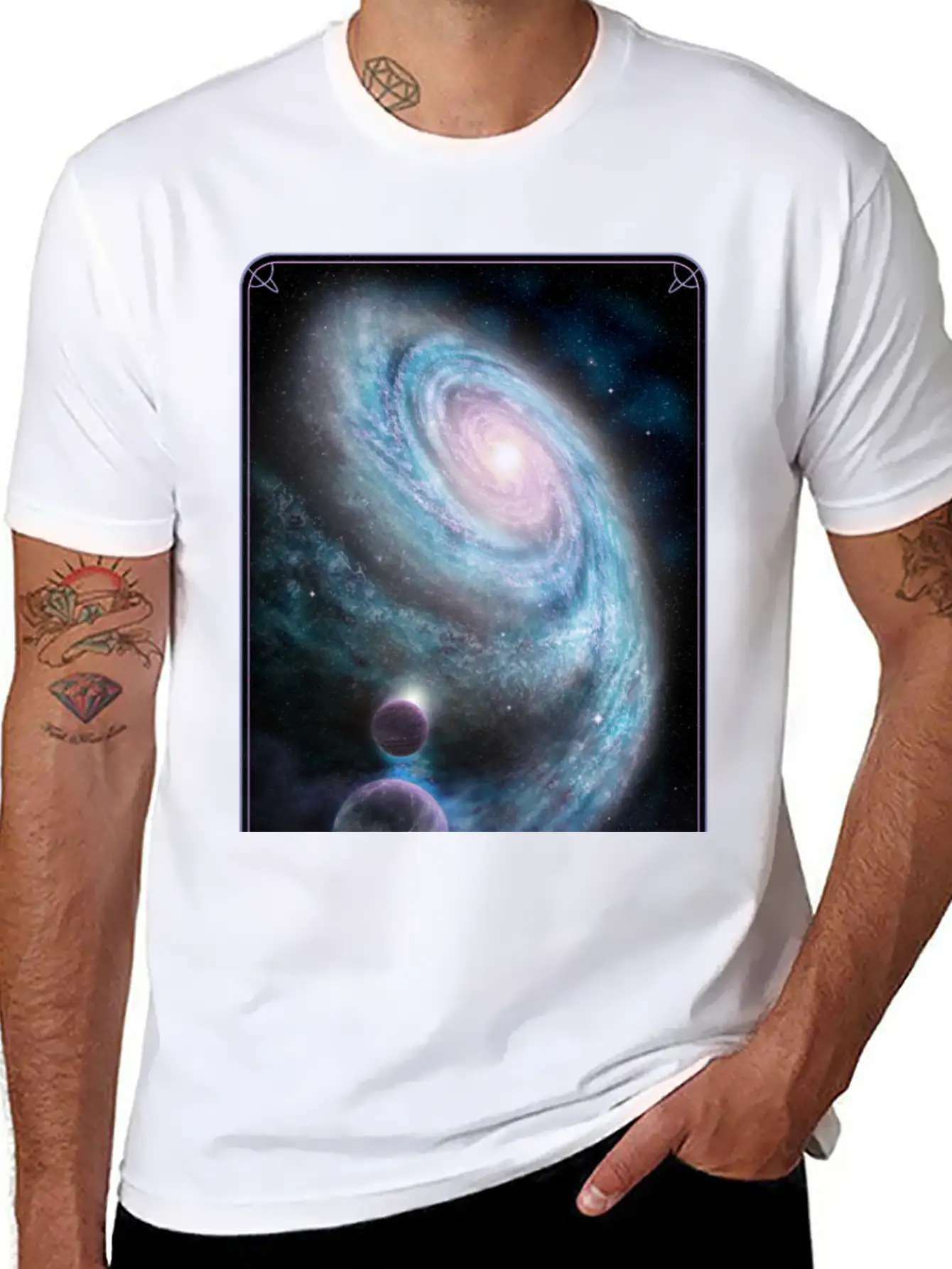 Galaxy T-shirt Unisex Casual T-Shirt – Clean Design For Daily Comfort