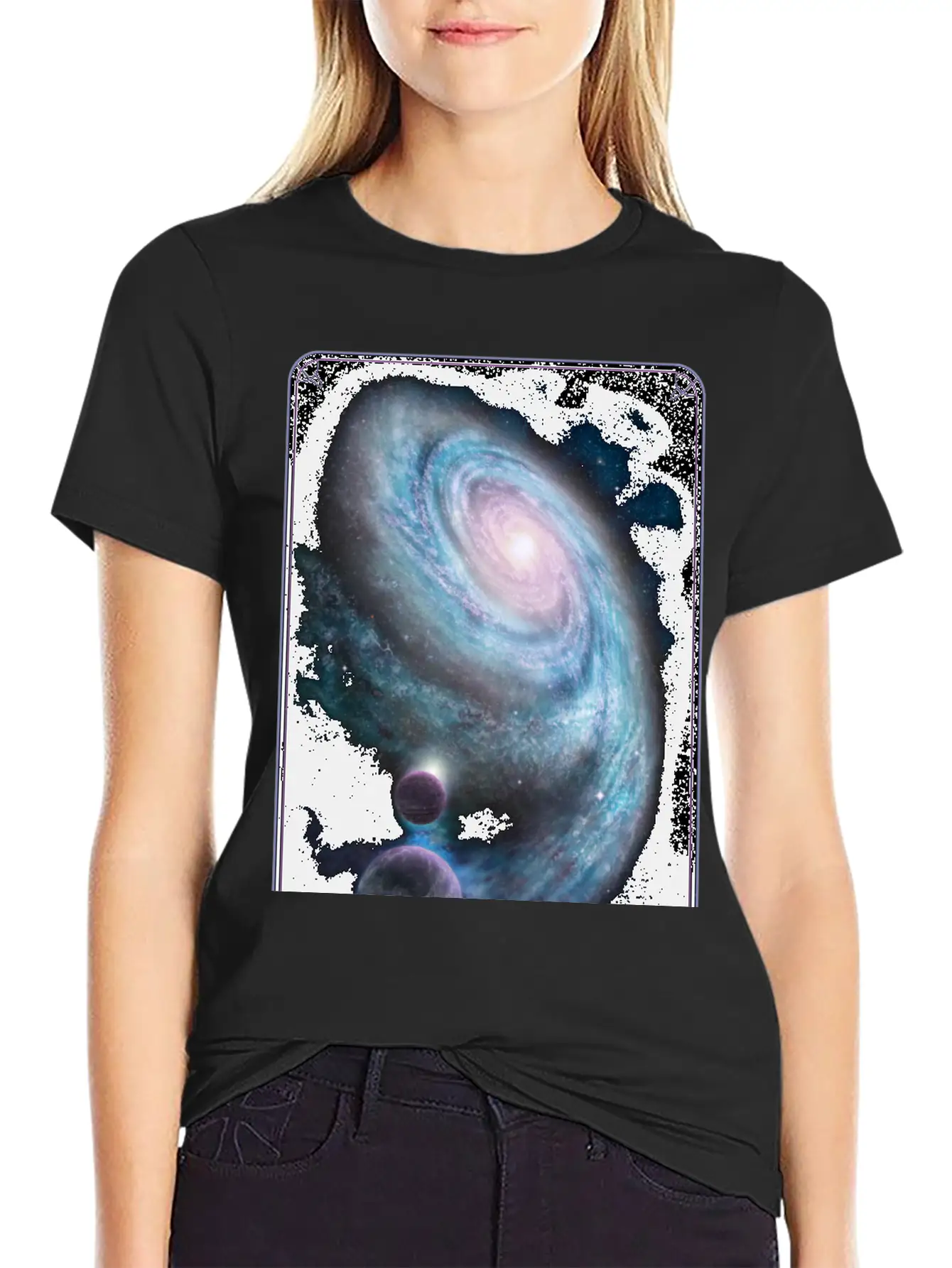 Galaxy T-shirt Unisex Casual T-Shirt – Clean Design For Daily Comfort