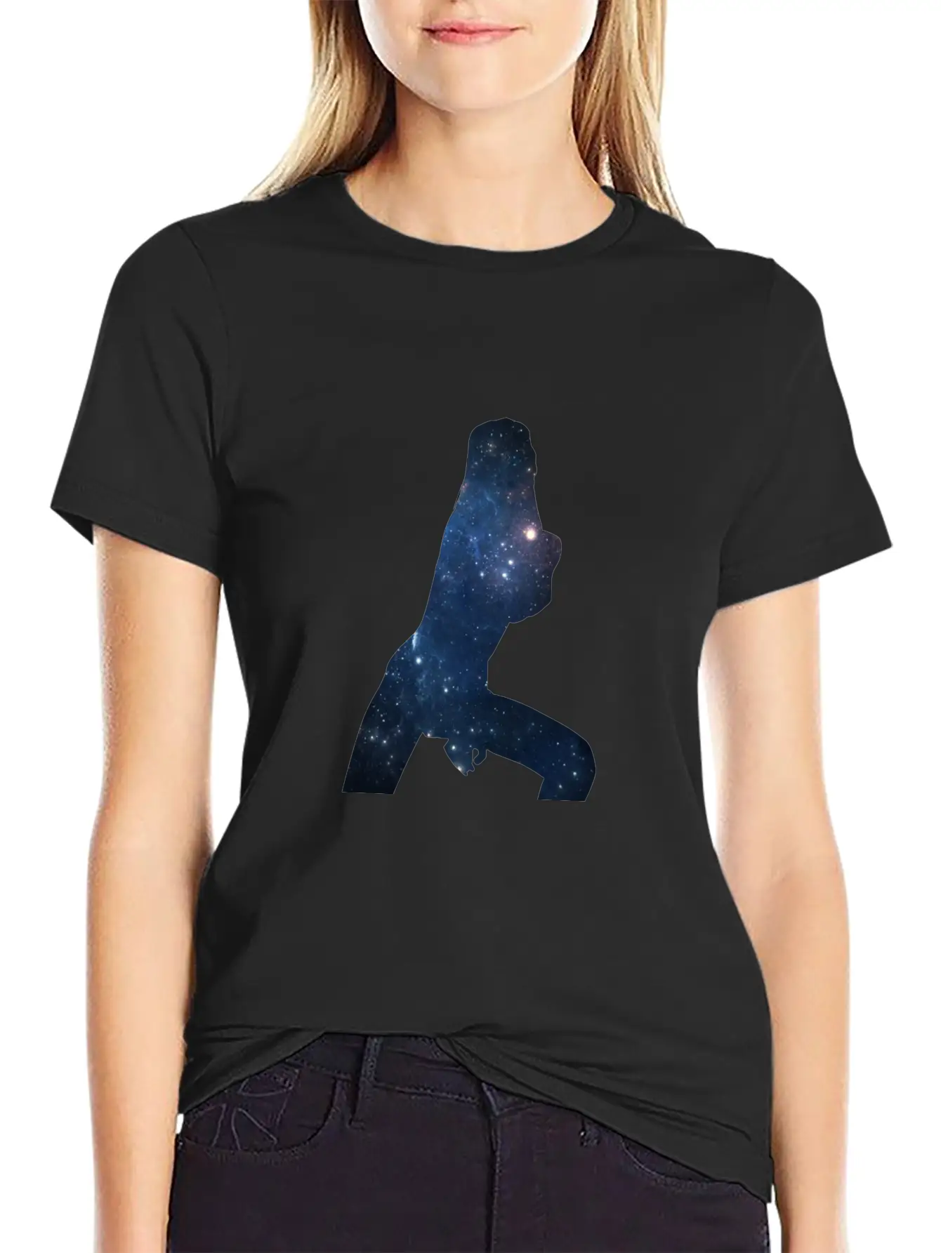 Galaxy Women Unisex Casual T-Shirt – Clean Design For Daily Comfort