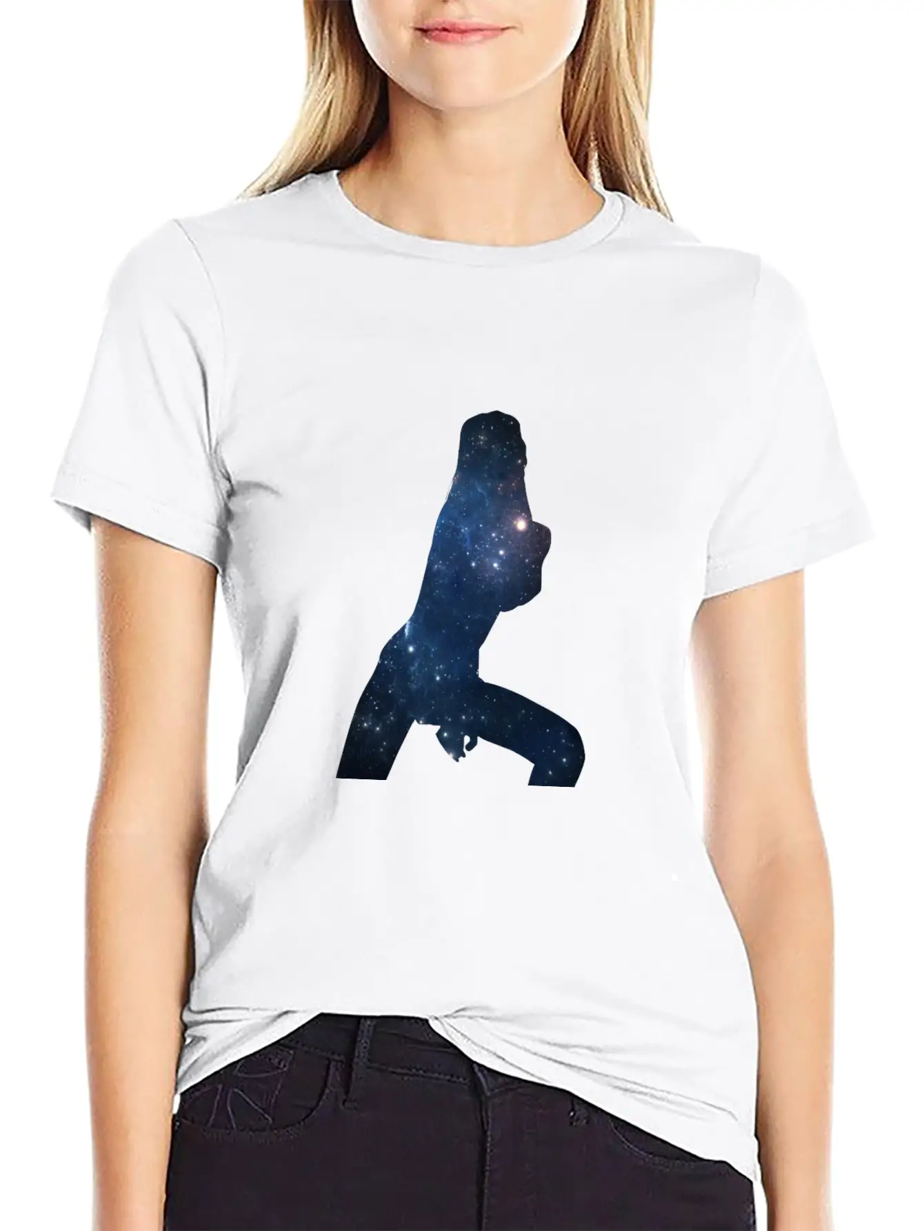Galaxy Women Unisex Casual T-Shirt – Clean Design For Daily Comfort