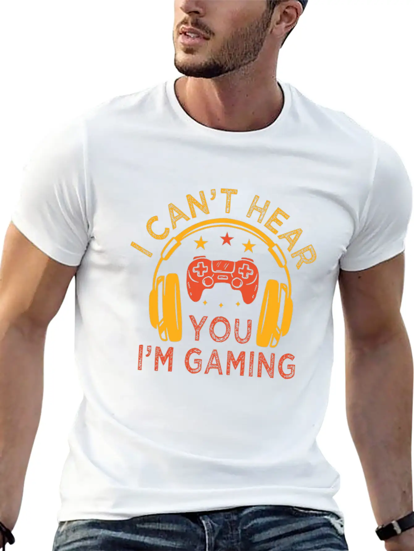 Game Console Gamer Video Game PC Gaming Controller Casual Graphic T-Shirt – Simple And Comfortable Daily Wear